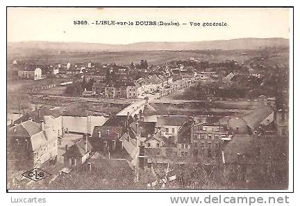 8369.  -  L´ISLE-SUR-LE-DOUBS.  -  VUE GENERALE. - Isle Sur Le Doubs