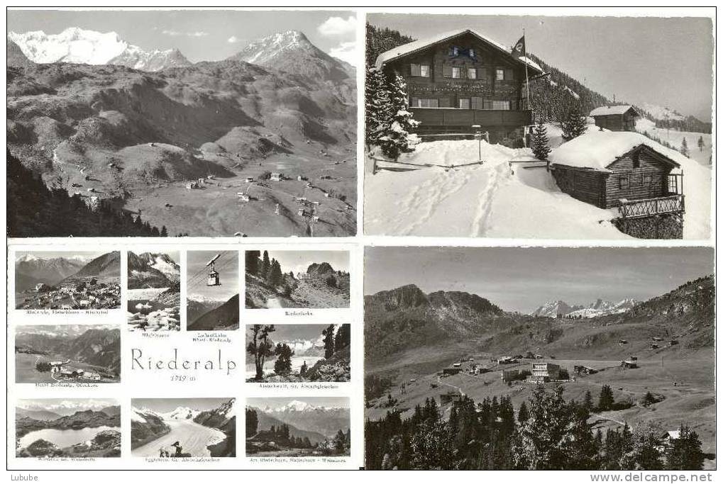 Riederalp - 7 Karten     Ab 1940 - Riederalp