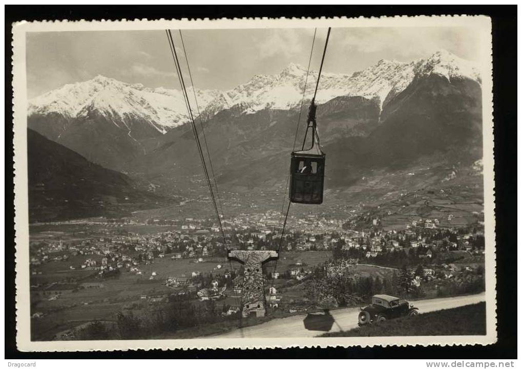 FUNIVIA-SEGGIOVIA-TELEFERICA--MERANO FUNIVIA DI AVELENGO  BOLZANO NON   VIAGGIATA COME DA FOTO PERFETTA - Funiculaires