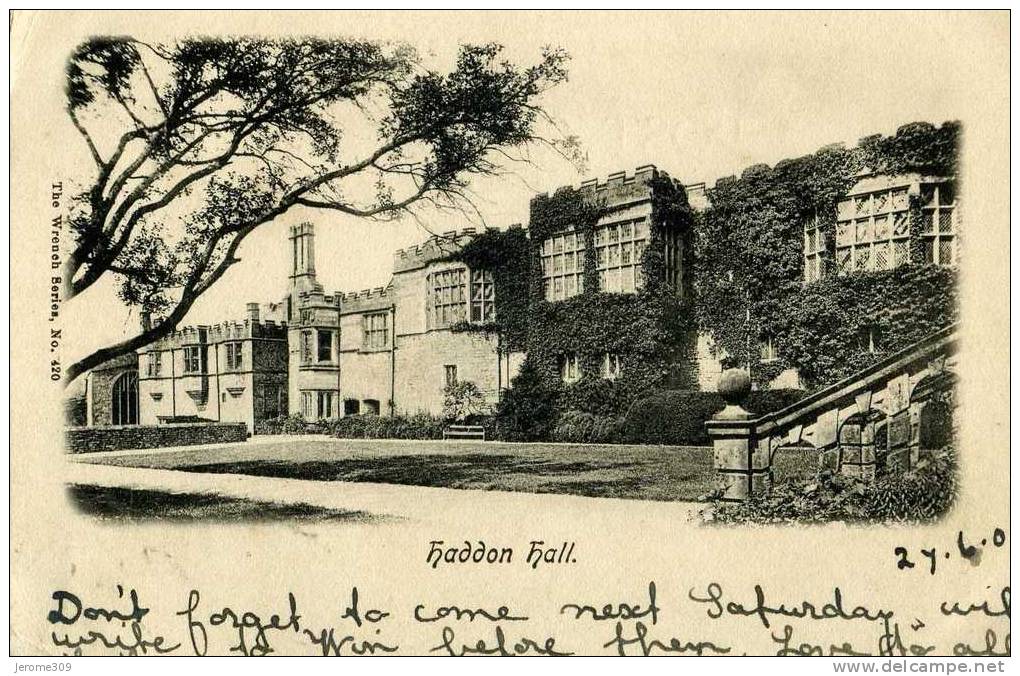 ROYAUME-UNI - HADDON HALL - CPA - N°420 - Haddon Hall - Derbyshire