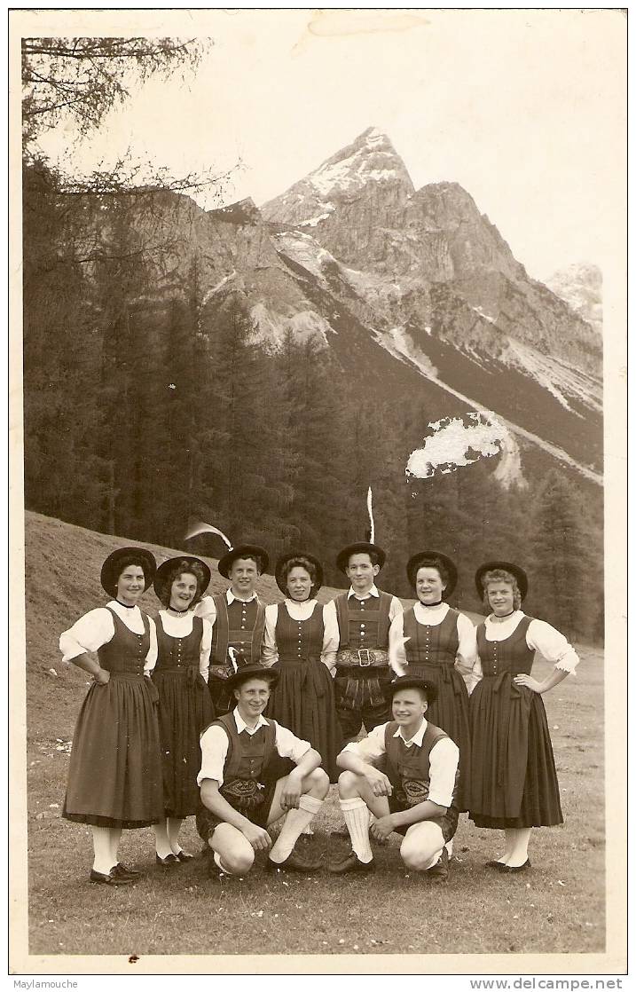 Tyrol (photo Carte Ehrwald - Ehrwald