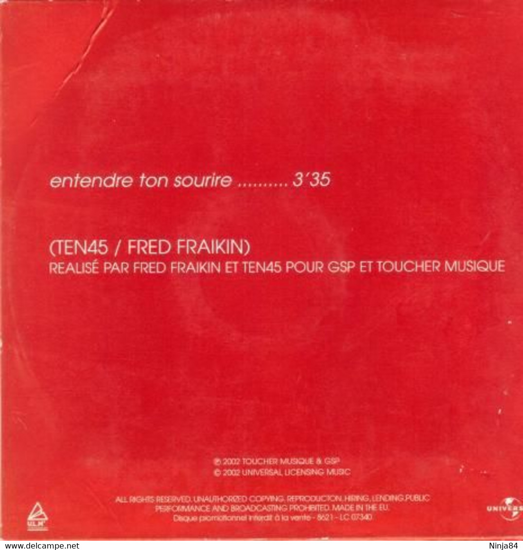 CDS  Gilbert Montagné  "  Entendre Ton Sourire  "  Promo - Collector's Editions