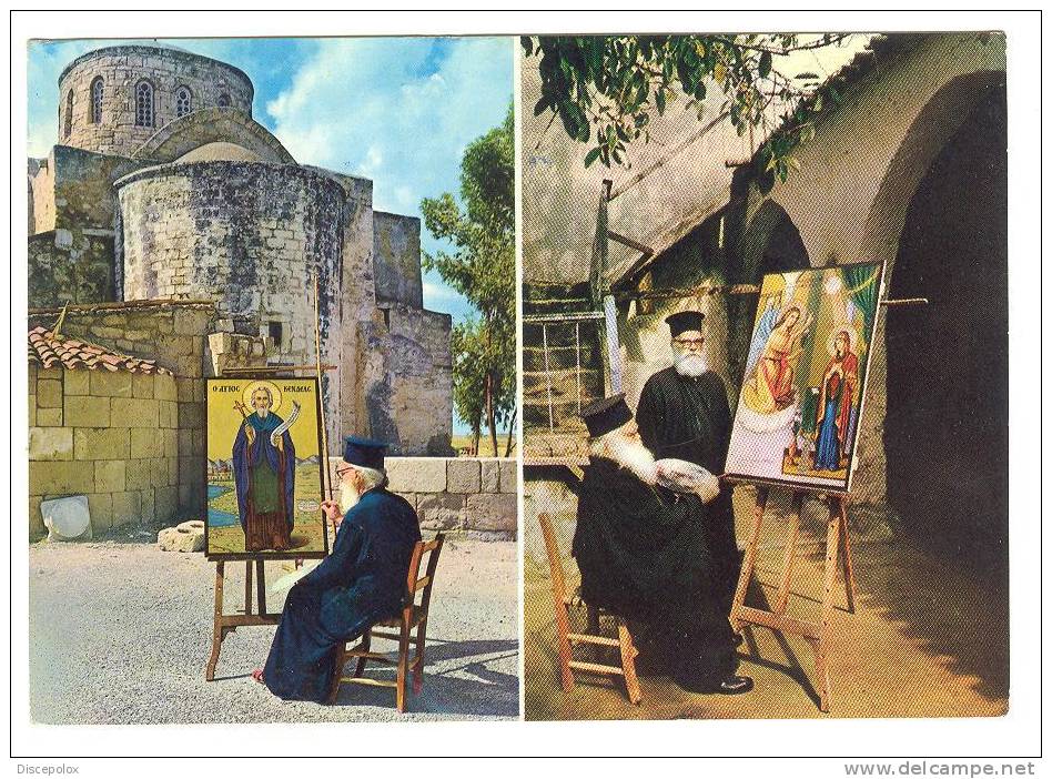 XW 180 Famagosta - St Barnabas Monastery - Monastero Di San Barnaba / Viaggiata 1968 - Chypre