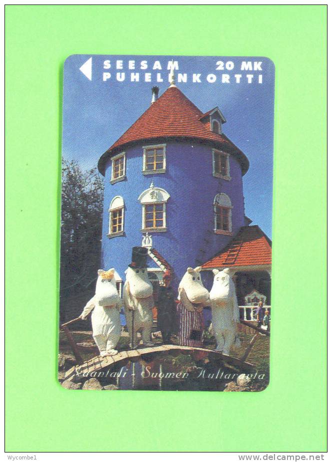 FINLAND - Magnetic Phonecard/Moomin Characters - Finland