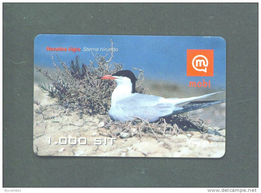 SLOVENIA - Remote Mobitel Phonecard/Bird - Eslovenia