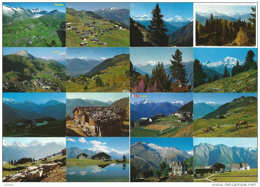 Riederalp - 23 Sommerkarten         Ab 1960 - Riederalp