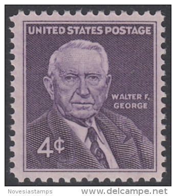 !a! USA Sc# 1170 MNH SINGLE - Senator Walter George Memorial - Ongebruikt