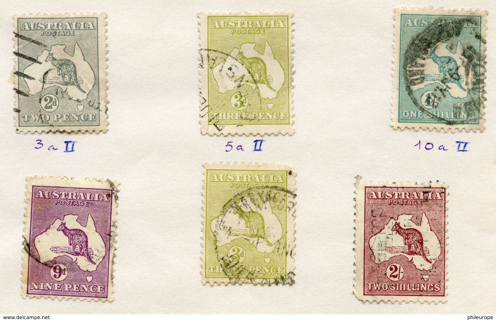 Australie Lot Entre N°1 Et 42 Obt - Used Stamps