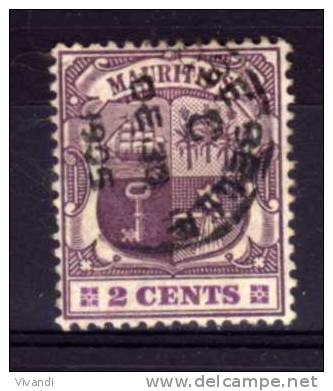 Mauritius - 1905 - 2 Cents Definitive (Watermark Multiple Crown CA) - Used - Maurice (...-1967)