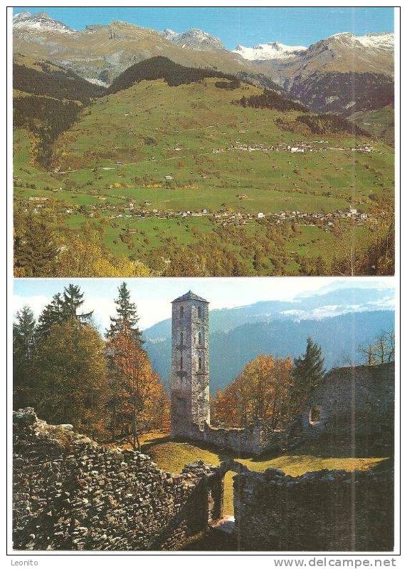 Waltensburg Andiast Pigniu 5 Ansichtskarten - Andiast