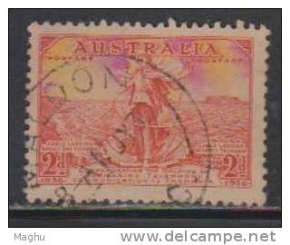 Australia Used 1936, 2d, Submarine Telephone Link, Telecom - Gebruikt