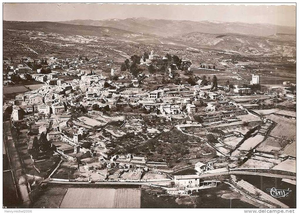 Alpes De Haute Provence , Forcalquier ,  Vue Aérienne  , Ed Photo Cim - Forcalquier