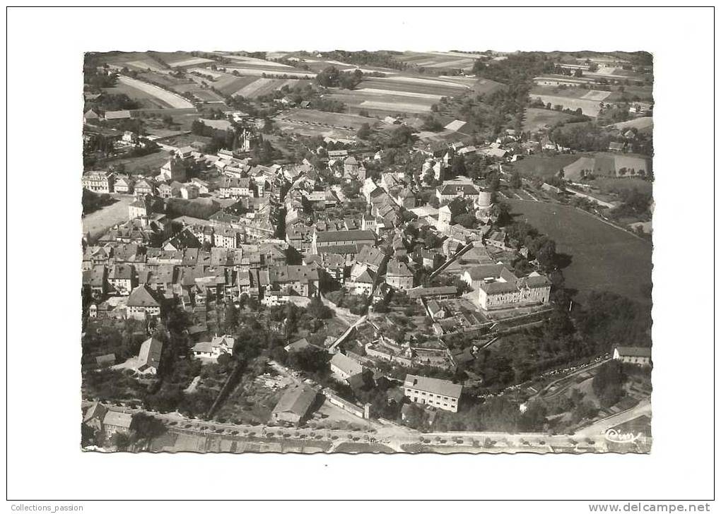 Cp, 74, La Roche-sur-Foron, Vue Aérienne - La Roche-sur-Foron