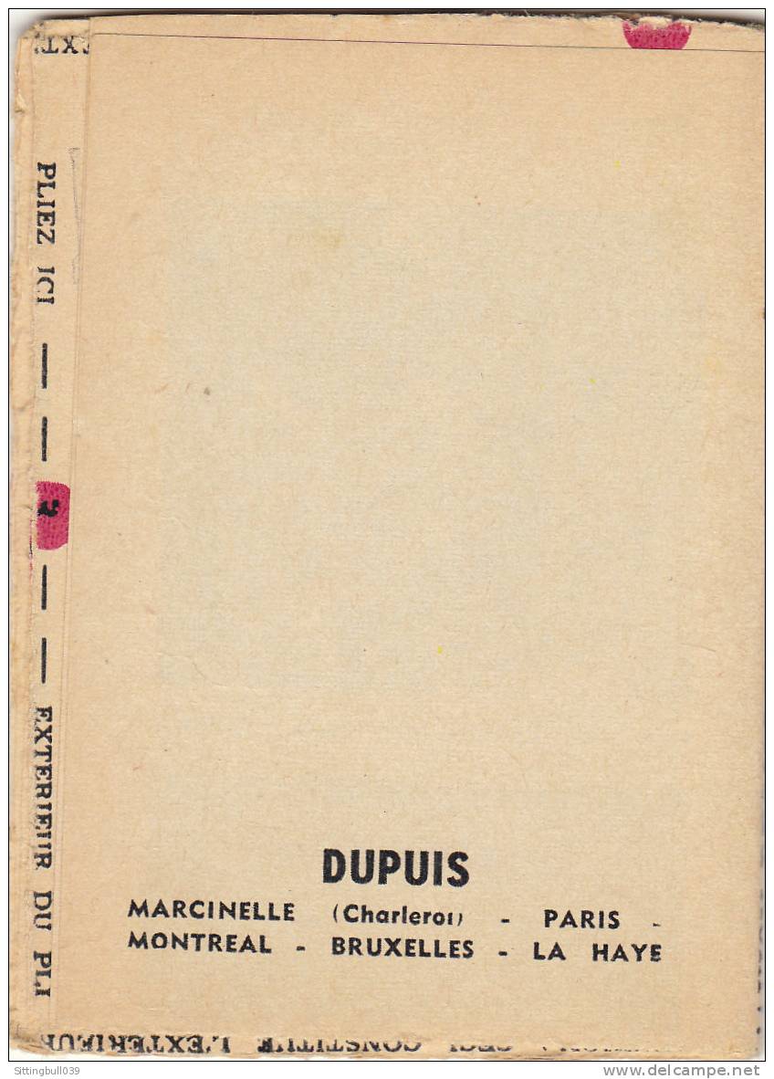 MINI-RECIT De SPIROU. N°93. L' Avion Décolle à La Verticale Les Aérodromes Sont Condamnés. DANNAU. 1961Dupuis Marcinelle - Spirou Magazine