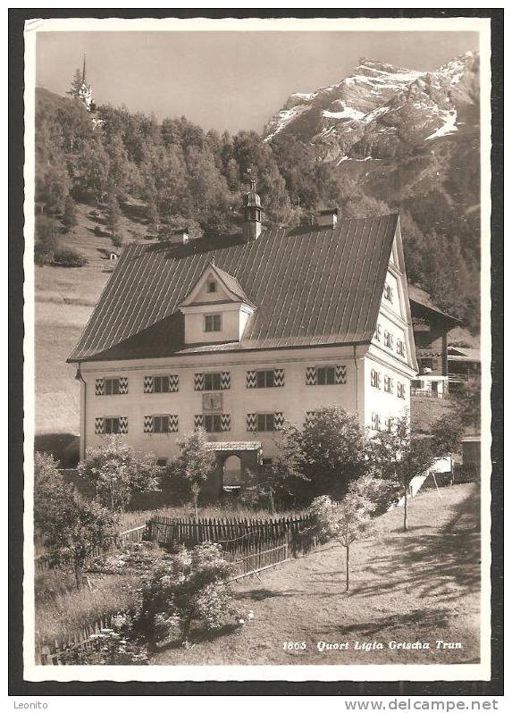 Trun Museum Quort Ligia Grischa Ca. 1950 - Trun