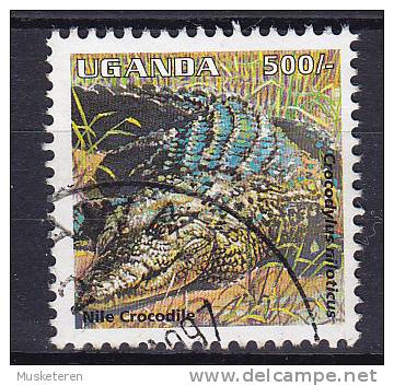 Uganda 1995 Mi. 1541    500 Sh Reptilen Nilkrokodil - Uganda (1962-...)