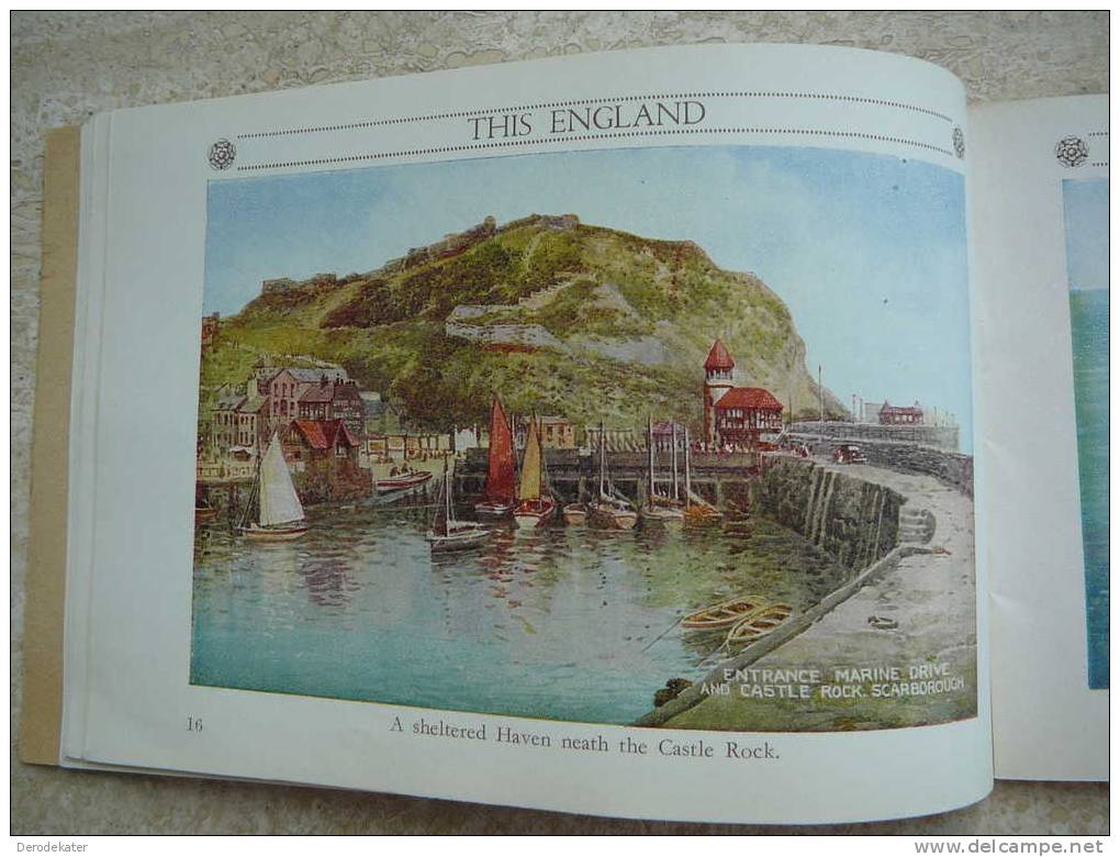 This England. Described by Allan Junior.Valentine & Sons. Pictorial Memento of scenic loveliness.64 p. Good condition !