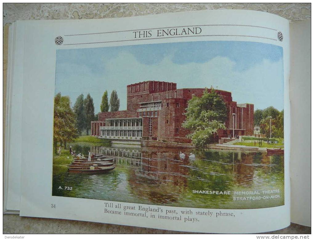 This England. Described by Allan Junior.Valentine & Sons. Pictorial Memento of scenic loveliness.64 p. Good condition !