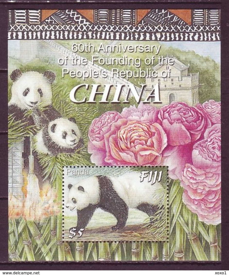 Fiji 2009 MiNr. 1283(Block 56) Fidschi-Inseln China Panda 1s\sh  MNH**  5,50 € - Orsi