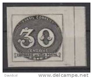 M617.-. BRASIL .-. 1943 .-.   MI# : 633.-. MNH .-. CENTENNARY OF FIRST BRASILIAN STAMP . - Unused Stamps