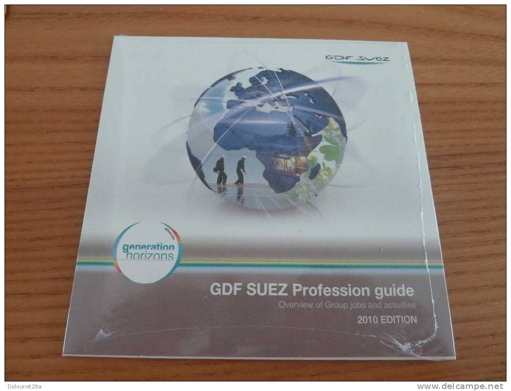 DVD "Guide Des Métiers GDF SUEZ / GDF SUEZ Profession Guide" 2010 - DVD