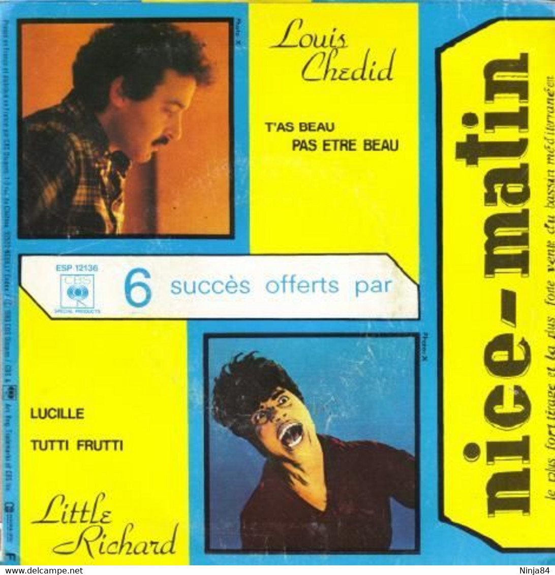 EP 45 RPM (7")  Julie Piétri / Little Richard / Louis Chedid  "  Magdalena  "  Promo - Collector's Editions