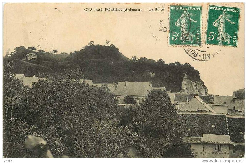 Ardennes-ref 08-56 Château-Porcien - La Butte - Chateau Porcien