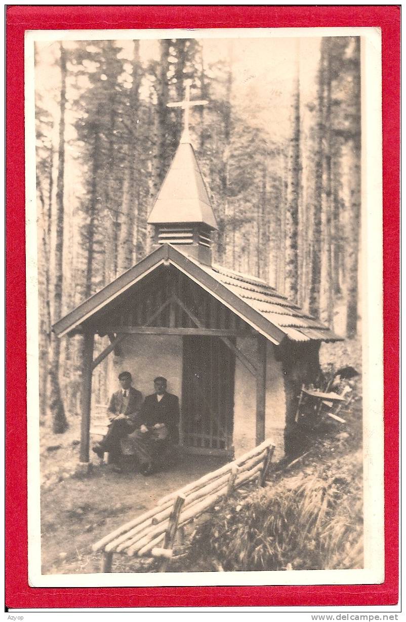 68 - SAINT AMARIN - CARTE PHOTO - Chapelle Dans La Forêt - Saint Amarin