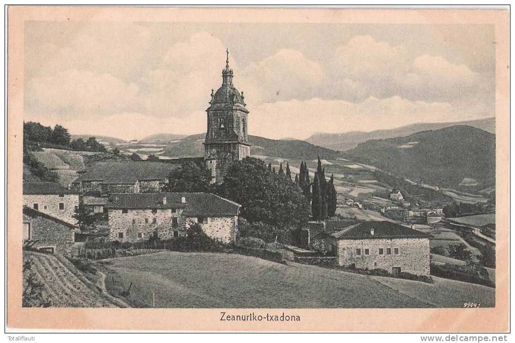 Bilbao Zeanuriko - Txadona April 1923 Pueblo De Zamoria - Vizcaya (Bilbao)