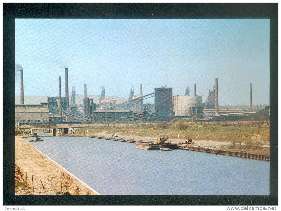 Hagondange Et Talange (Moselle 57) - Le Canal Et Les Usines ( Industrie Sidérurgie Ed. POLL OLLAND 702) - Hagondange