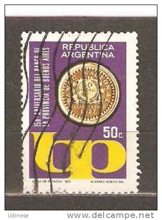 ARGENTINA 1973  -   PROVINCIAL BANK - USED OBLITERE GESTEMPELT USADO - Gebruikt