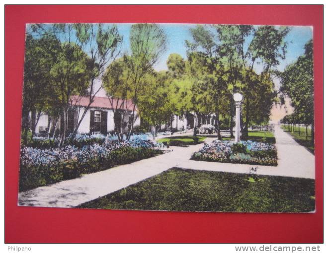 Chandler Az  San Marcos Gardens  Hand Colored   1953 Cancel  ---==ref 162 - Chandler