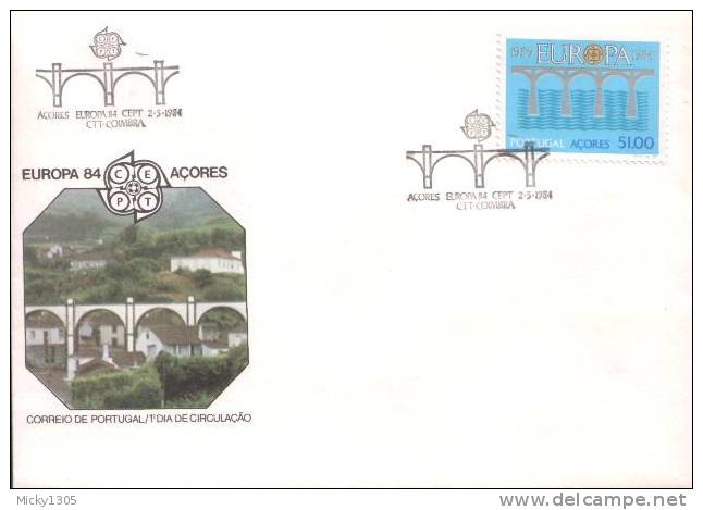 Portugal / Azoren  - Mi-Nr 364 FDC (H379) - 1984