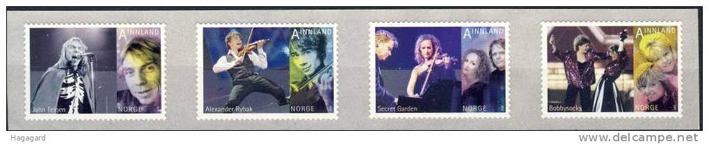 Norway 2010. European Song Contest. MNH(**) - Unused Stamps