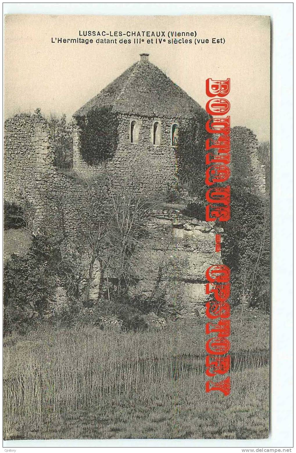 86 - LUSSAC Les CHATEAUX - L'Hermitage - Dos Scané - Lussac Les Chateaux