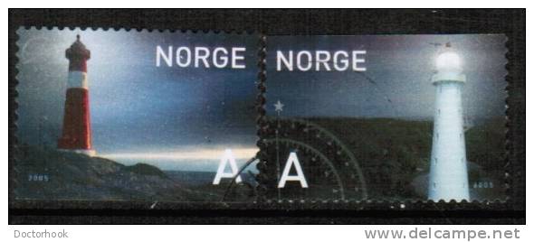 NORWAY   Scott #  1442-3   VF USED - Gebraucht