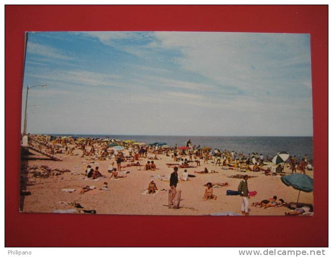 Rehoboth Beach De   Beach Scene Early Chrome=== Ref 170 - Sonstige & Ohne Zuordnung