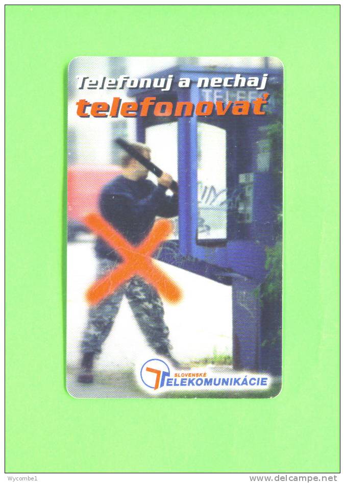 SLOVAKIA  -  Chip Phonecard As Scan - Slovacchia