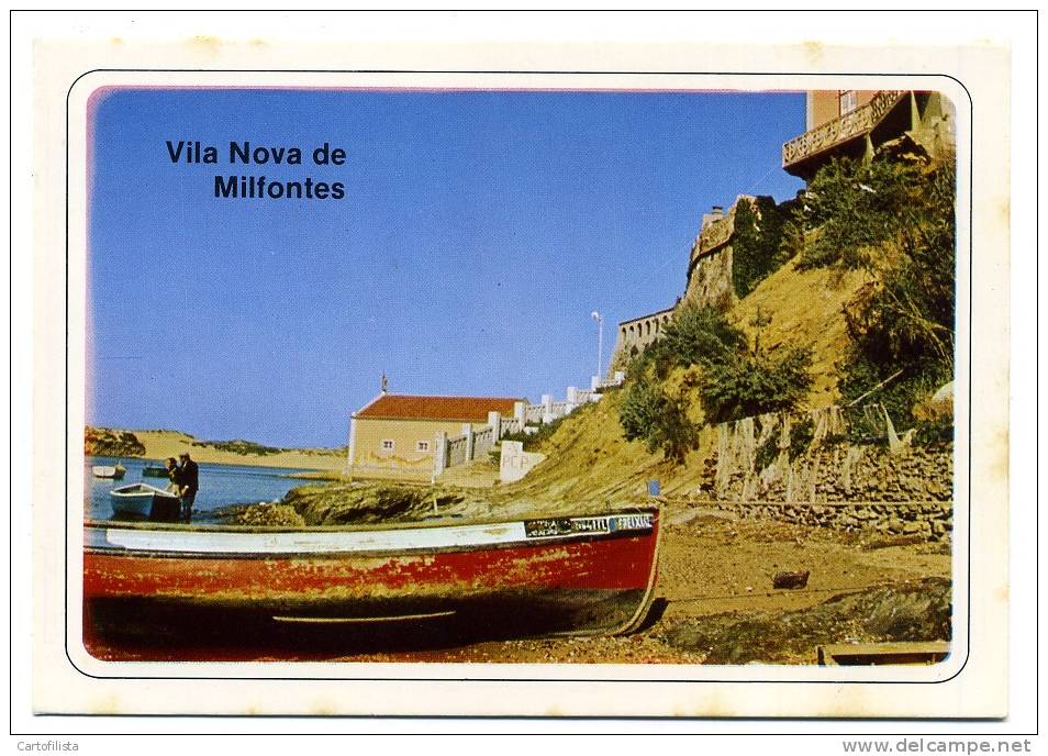 VILA NOVA DE MILFONTES - Panorâmica E Rio Mira - Beja