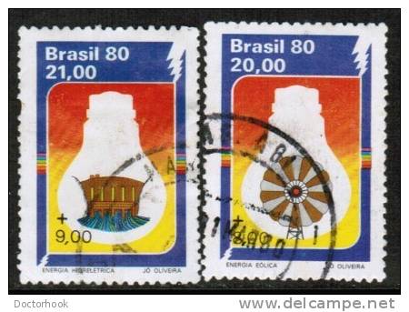 BRAZIL   Scott #  1680-3  VF USED - Gebraucht