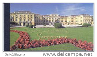 1998 - O.N.U. / UNITED NATIONS - CASTELLO DI SCHONBRUNN / SCHONBRUNN CASTLE - LIBRETTO / BOOKLET. MNH - Booklets