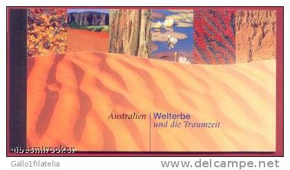 1999 -  O.N.U. / UNITED NATIONS - VIENNA / WIEN - AUSTRALIA PATRIMONIO MONDIALE DELL'UNESCO - LIBRETTO  / BOOKLET. MNH - Cuadernillos