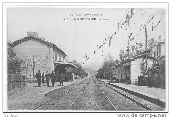 30 // CHAMBORIGAUD  La Gare  Vue Intérieure 5281 - Chamborigaud