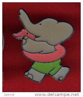 12257-elephant Babar.signé Ferrier Toulouse - Kino