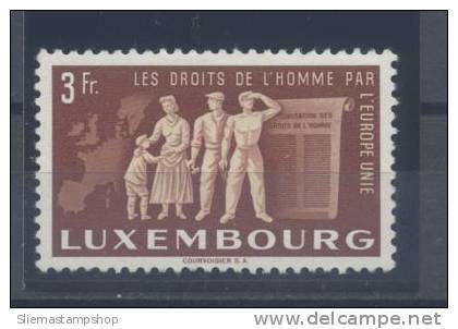 LUXEMBOURG - UNITED EUROPE - V3908 - Unused Stamps