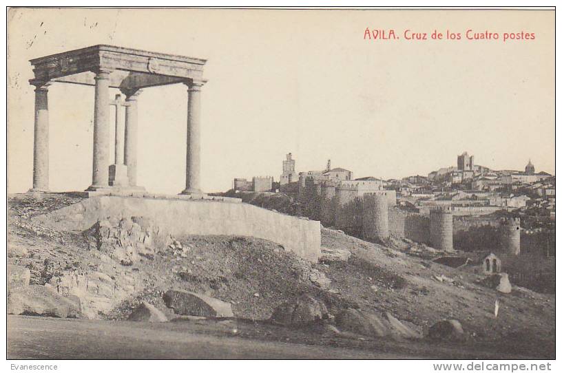 AVILA / CRUZ DE LOS CUATRO POSTES  ///  REF18792 - Ávila