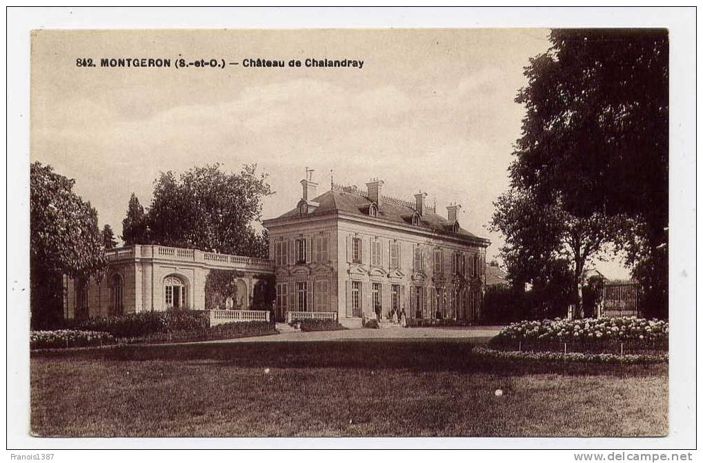 Ref 174 - MONTGERON - Château De CHALANDRAY - Montgeron