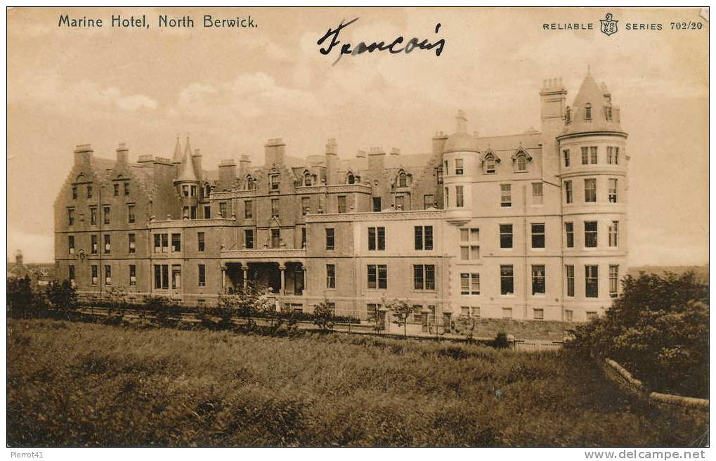 ROYAUME-UNI  - Marine Hotel, NORTH BERWICK - East Lothian