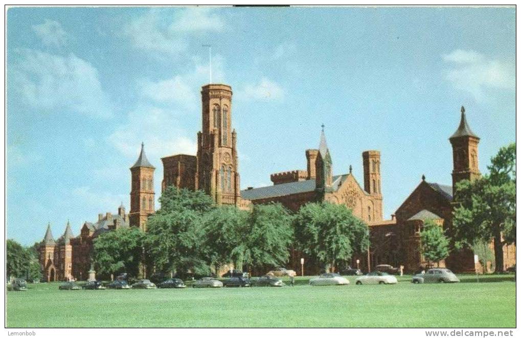 USA – United States – Washington DC –  Smithsonian Institution -  Old Unused Chrome Postcard [P3007] - Washington DC