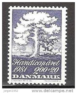 DENMARK UNUSED STAMPS FROM 1981 AFA: 736 - Neufs